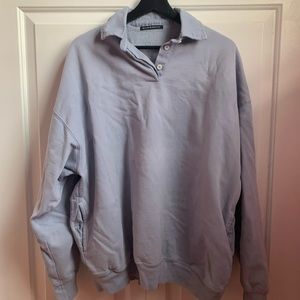 Brandy Melville light blue sweatshirt